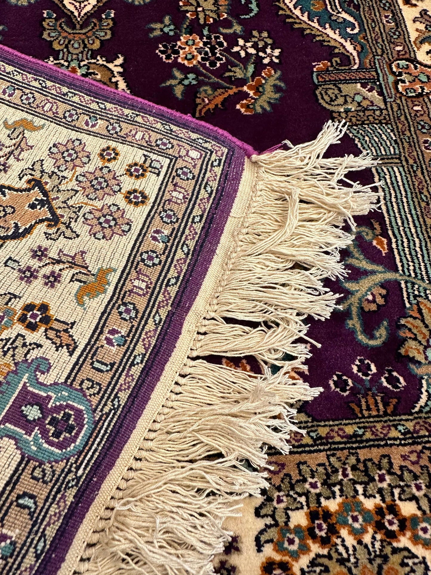 3x2 Ft Vases Silk Carpet ArtAsiaHandicrafts