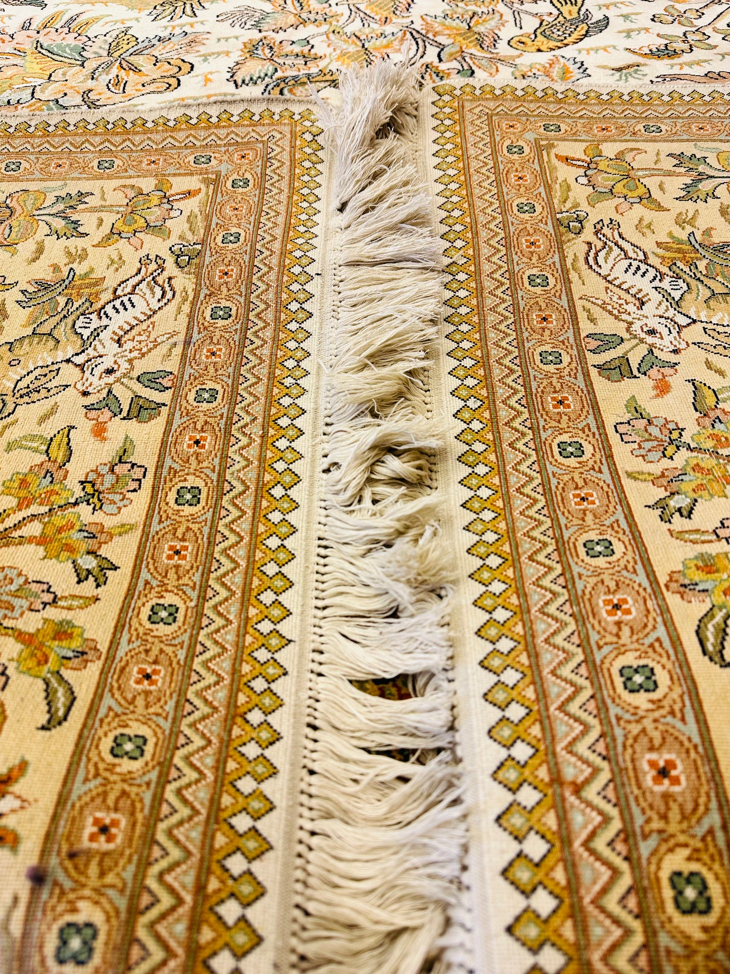 6x4 Ft Tree Of Life Silk Carpet ArtAsiaHandicrafts