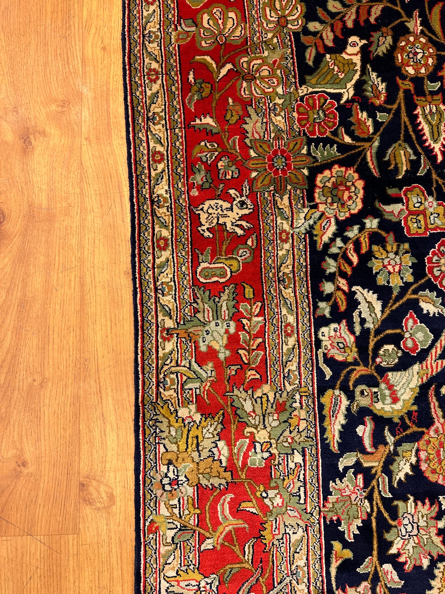 6x4 Ft Tree Of Life Silk Carpet ArtAsiaHandicrafts