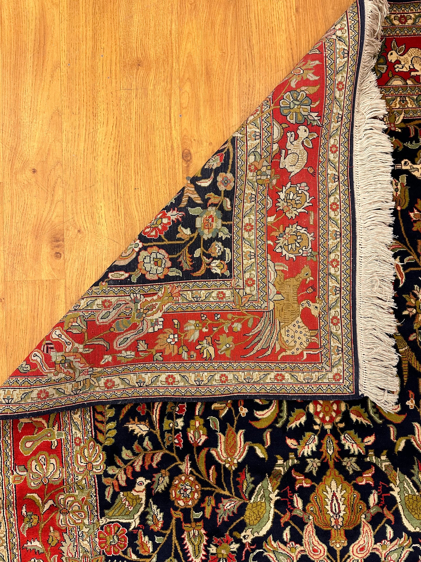 6x4 Ft Tree Of Life Silk Carpet ArtAsiaHandicrafts