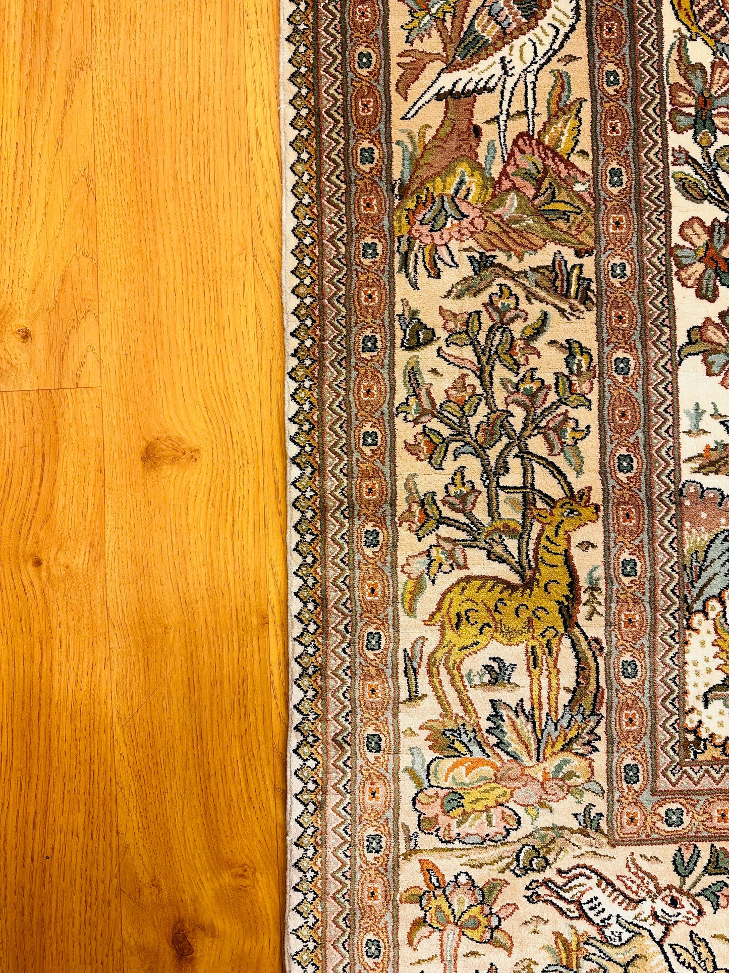 6x4 Ft Tree Of Life Silk Carpet ArtAsiaHandicrafts