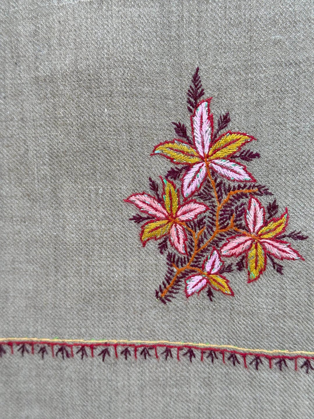 Aksi Embroidery Shawl
