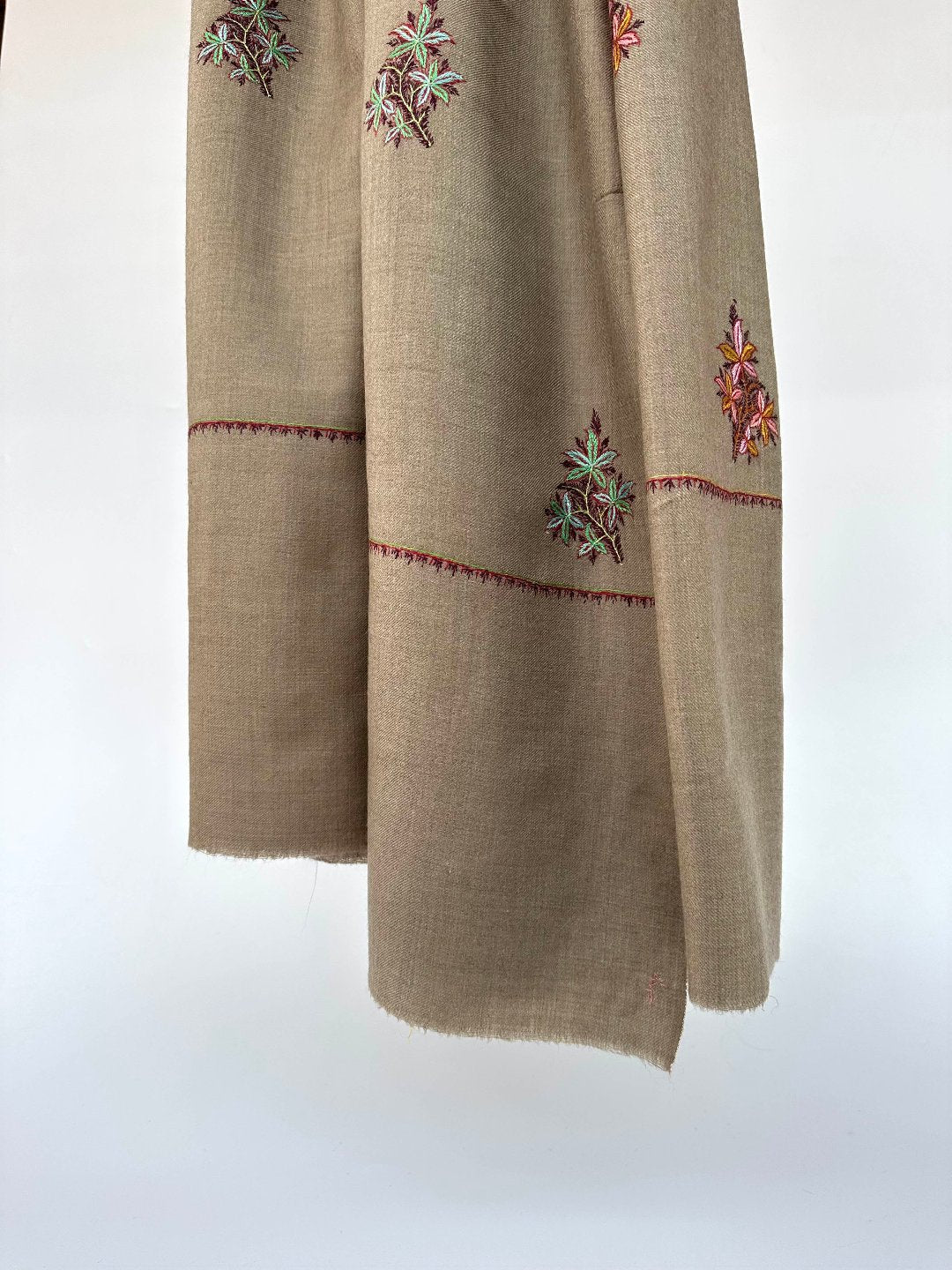 Natural Dorukha Butah Shawl