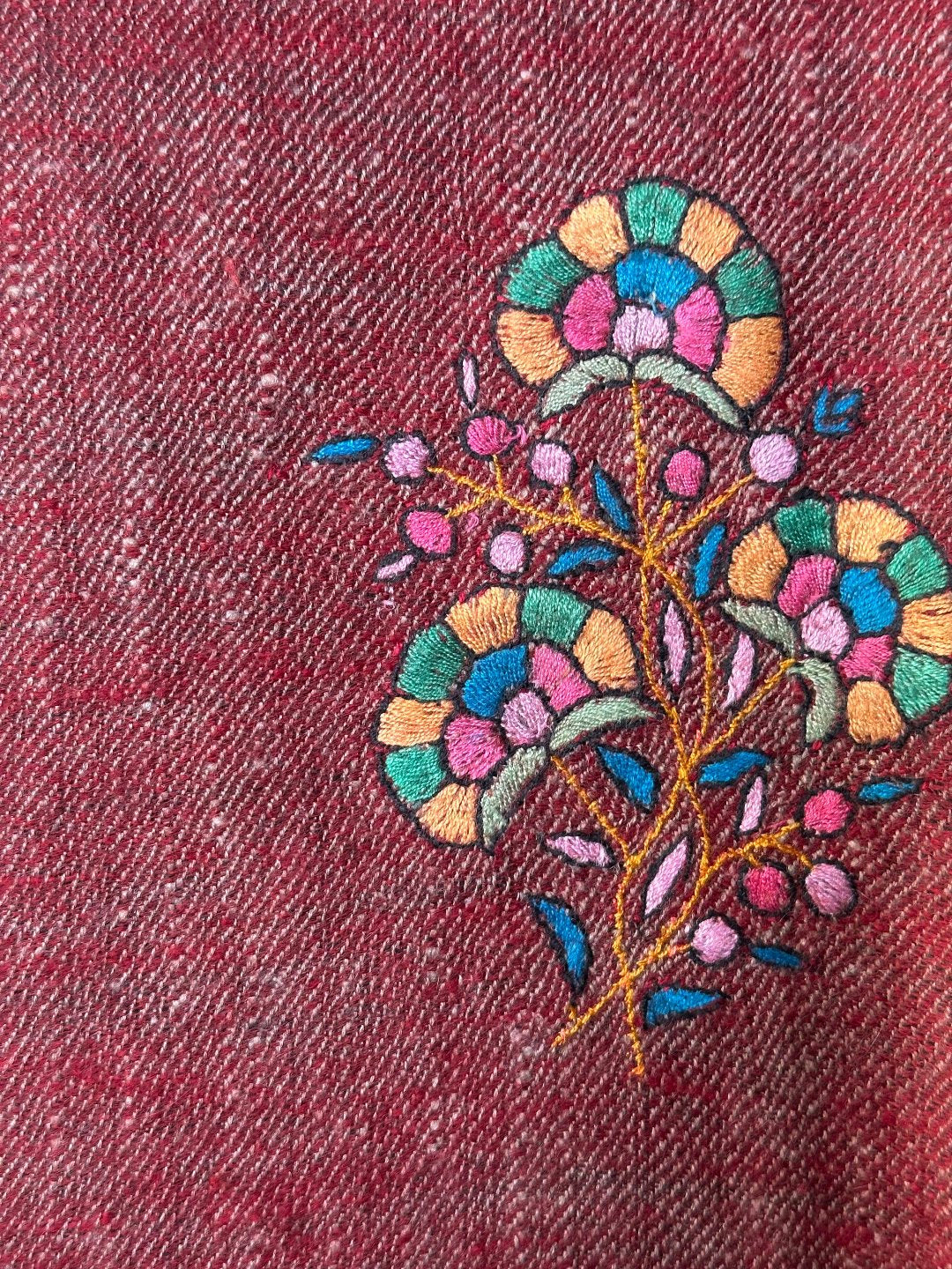 Reversible Dorukha Pashmina Shawl