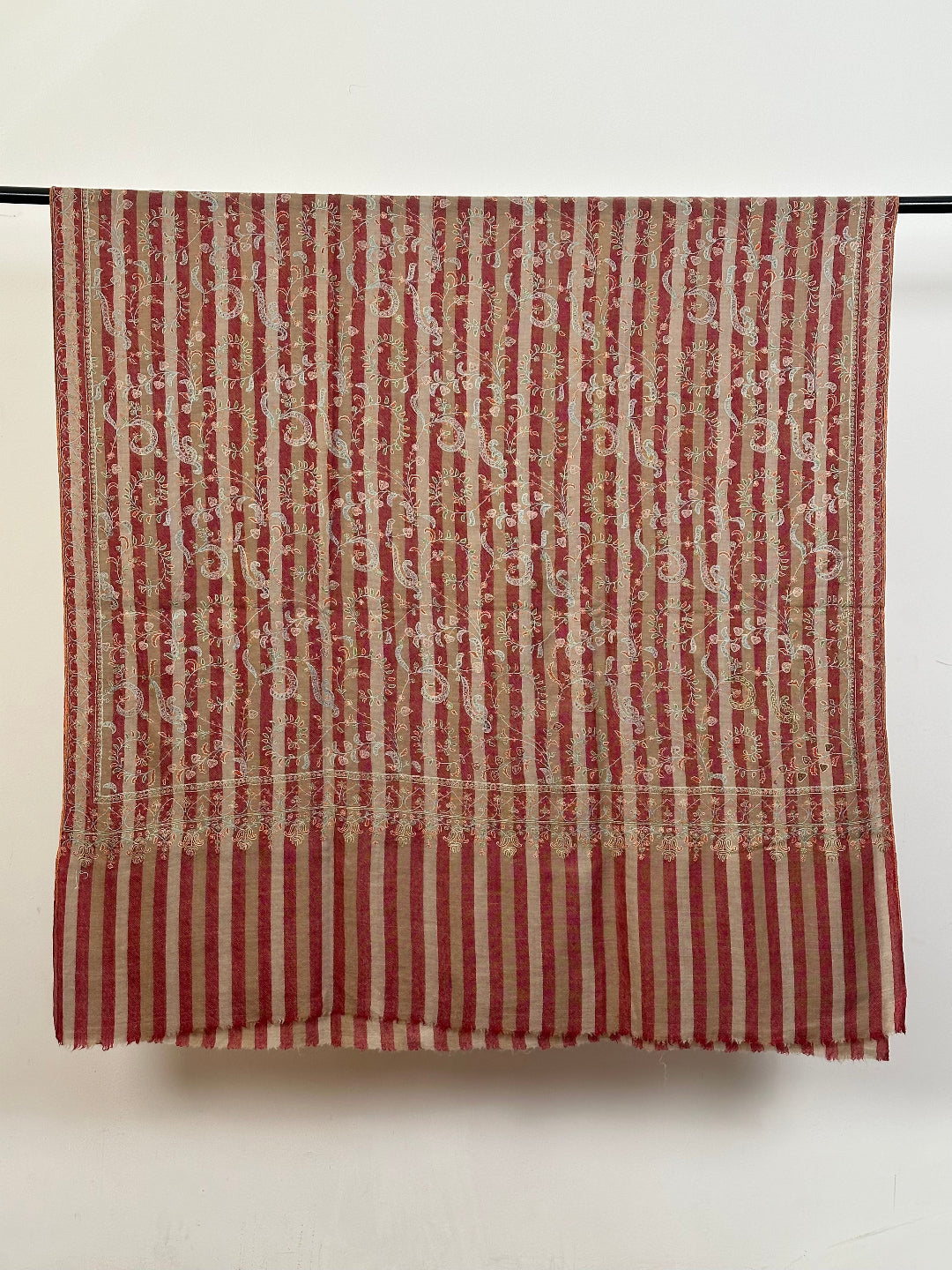 Checkered Jaal Pashmina Shawl