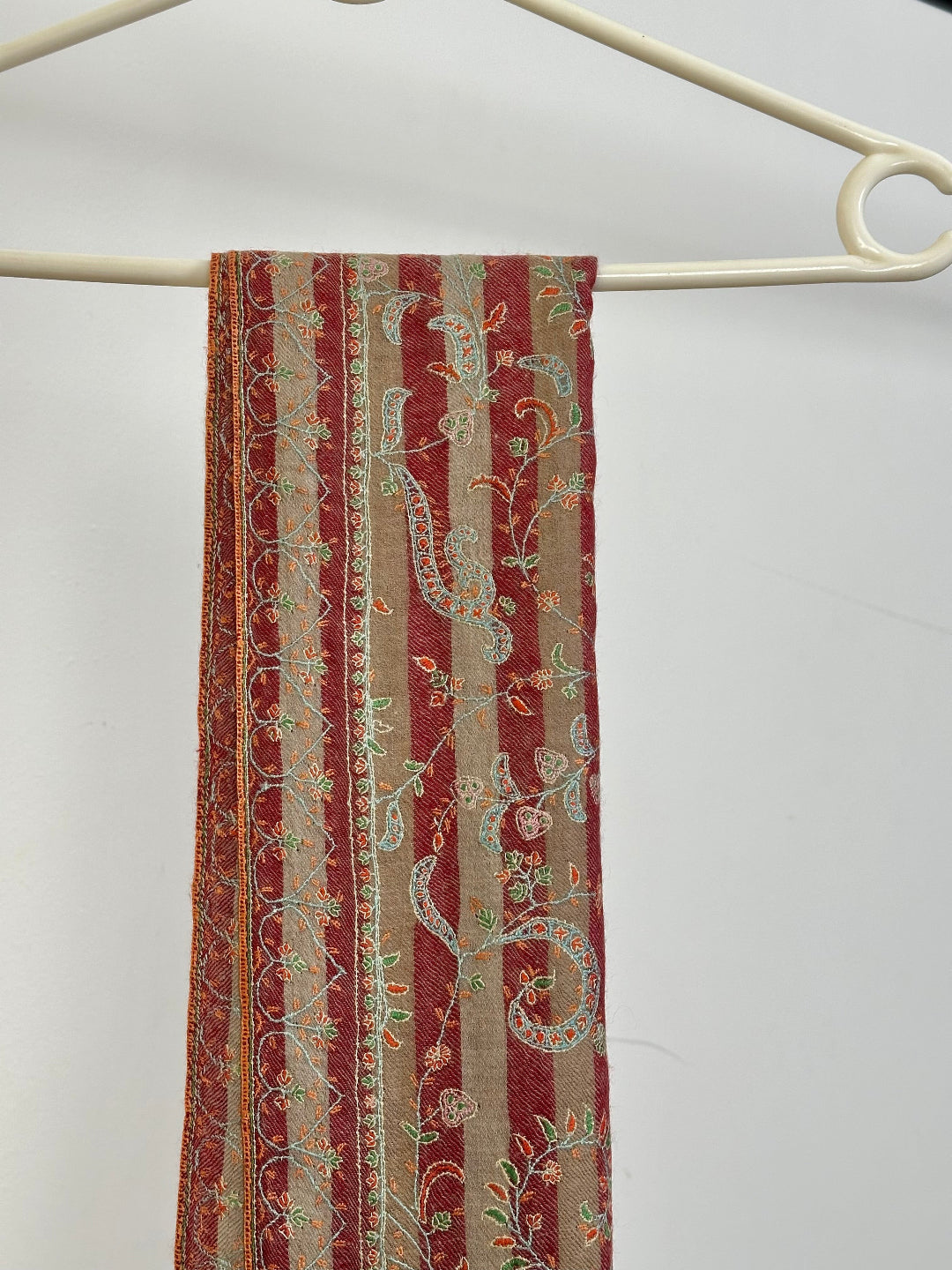Checkered Jaal Pashmina Shawl