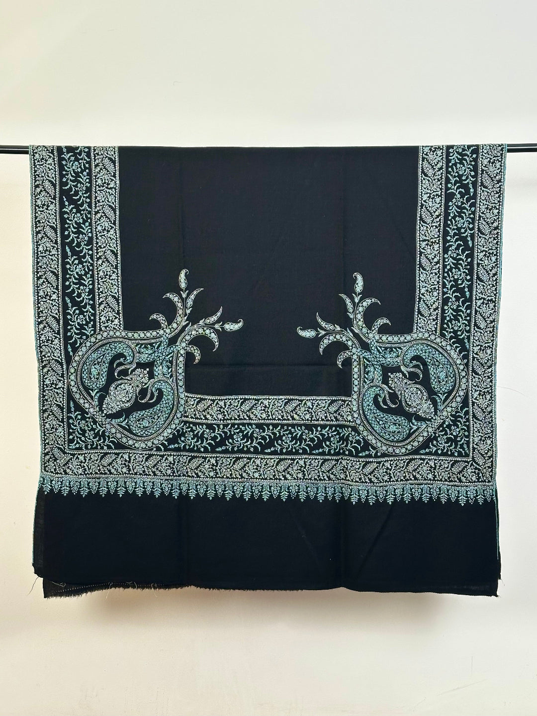 Black Koni Pashmina Shawl