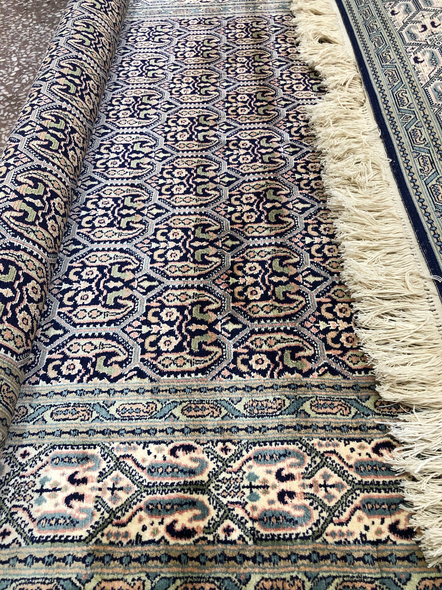 3x5 Senneh Silk Carpet ArtAsiaHandicrafts