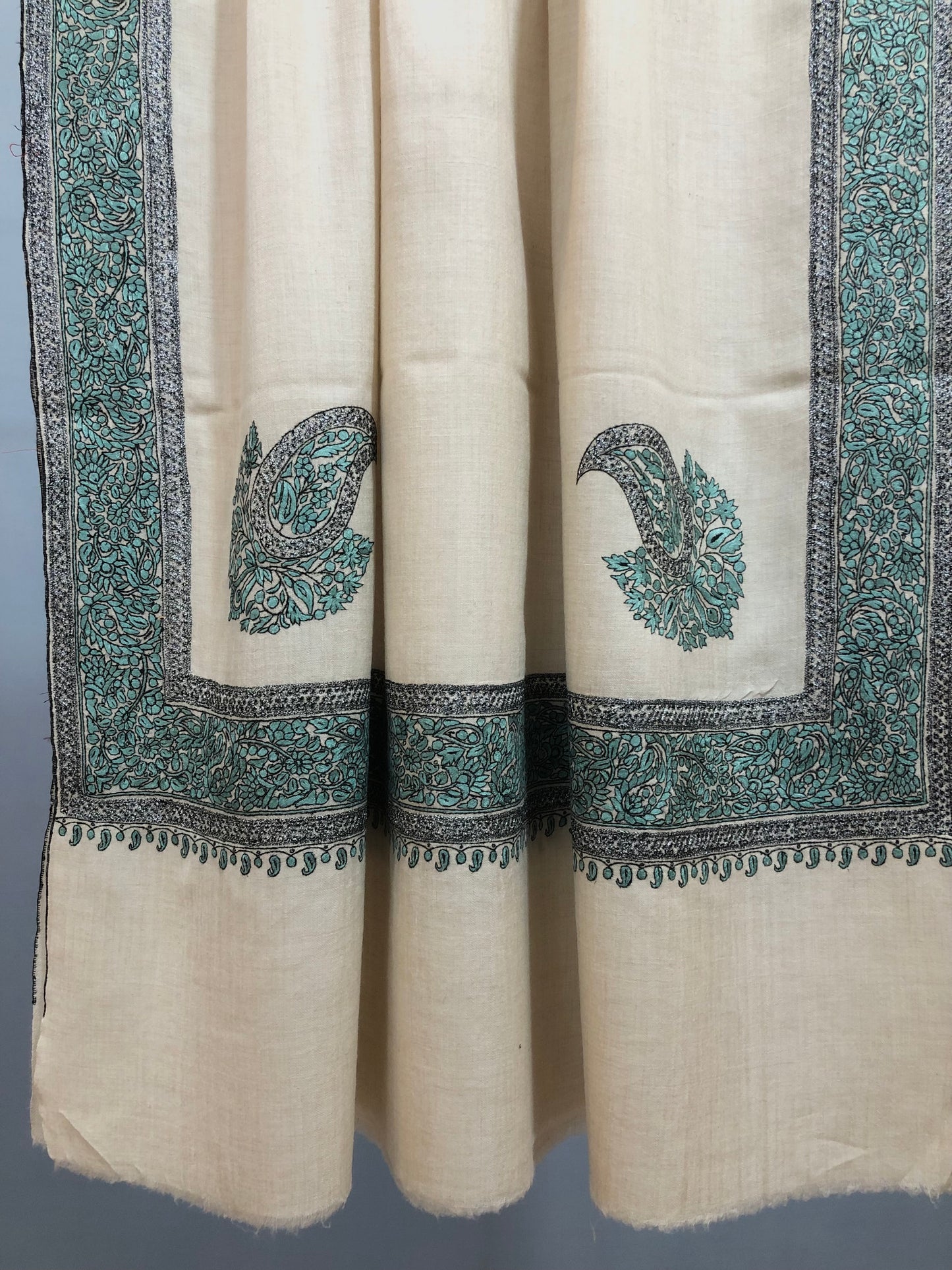 Emerald Green Pashmina Shawl ArtAsiaHandicrafts