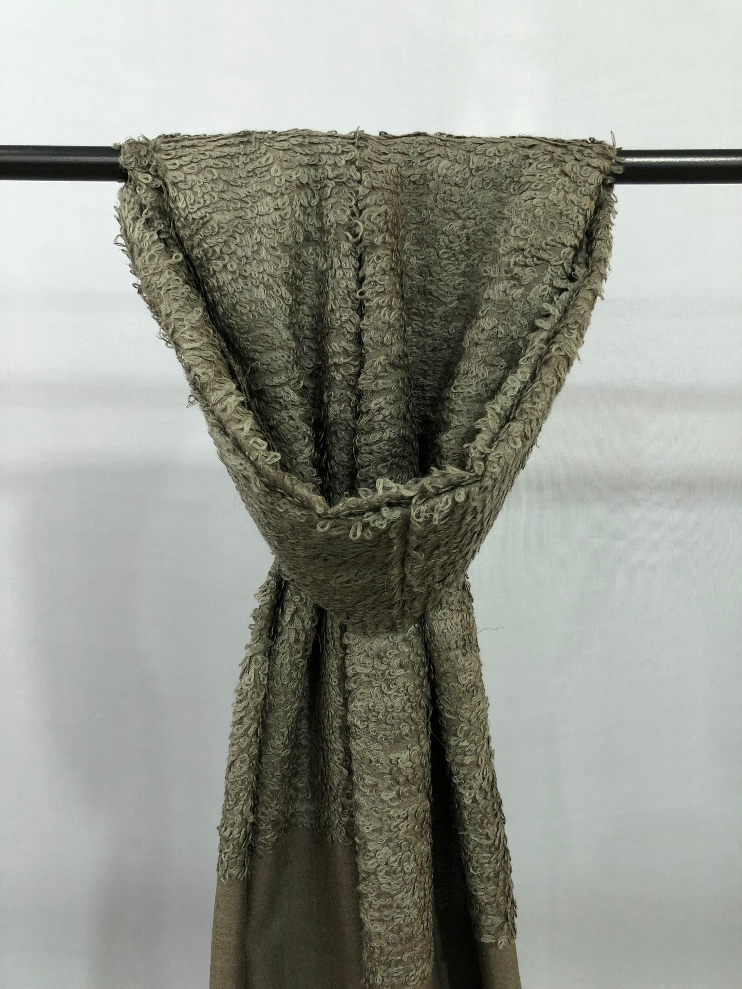 Smokey Grey Pashmina Towel ArtAsiaHandicrafts