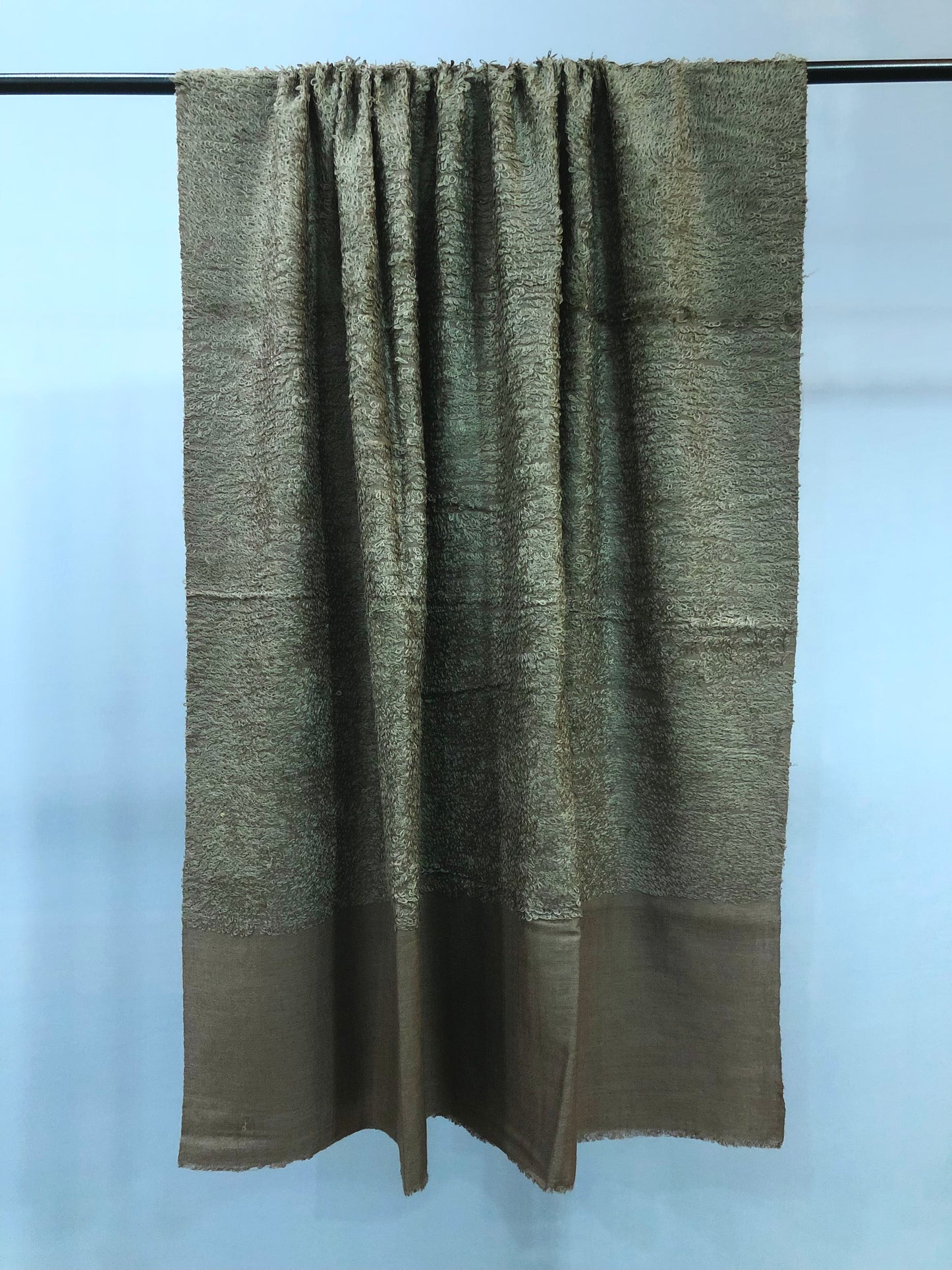 Smokey Grey Pashmina Towel ArtAsiaHandicrafts