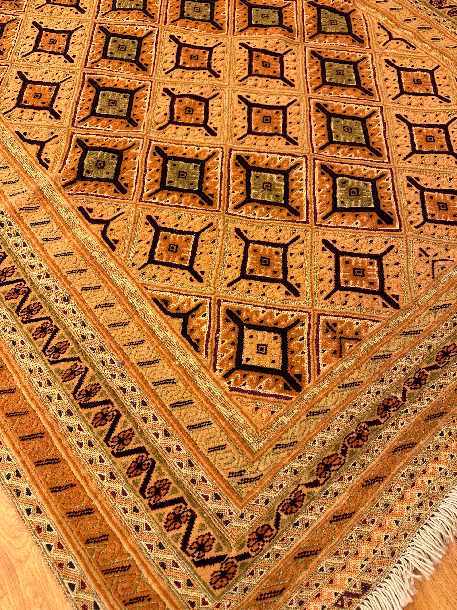 4x4 FT Mountain Wool Carpet ArtAsiaHandicrafts