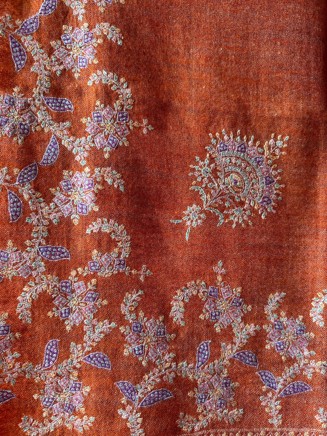Husn Reversible Sozni Pashmina Shawl ArtAsiaHandicrafts