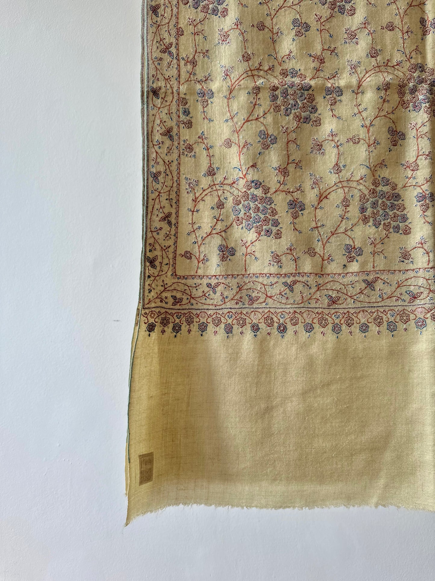 Lemon Jaal Pashmina Shawl ArtAsiaHandicrafts