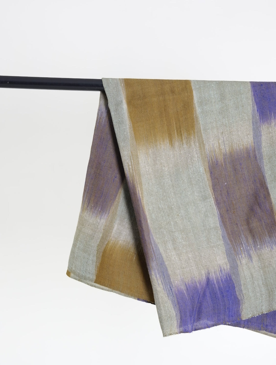 HANDWOVEN STYLE MULTICOLOUR IKAT PASHMINA SHAWL