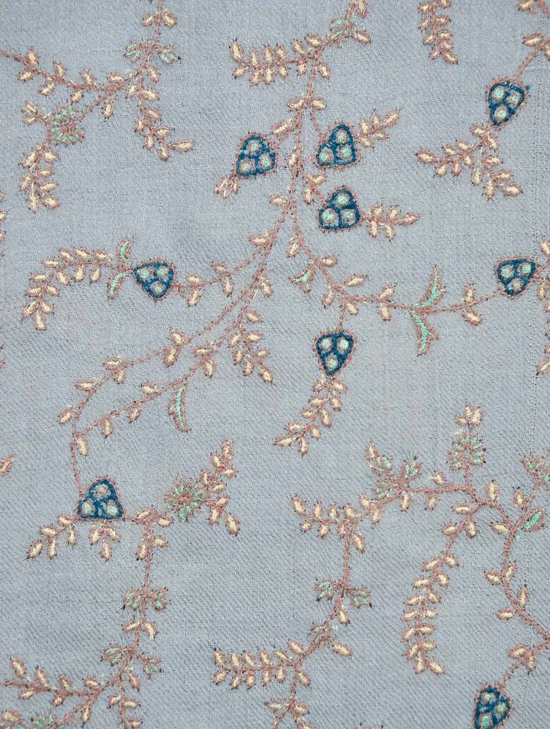 OFFICE WEAR DELICATE SKY BLUE PASHMINA SHAWL
