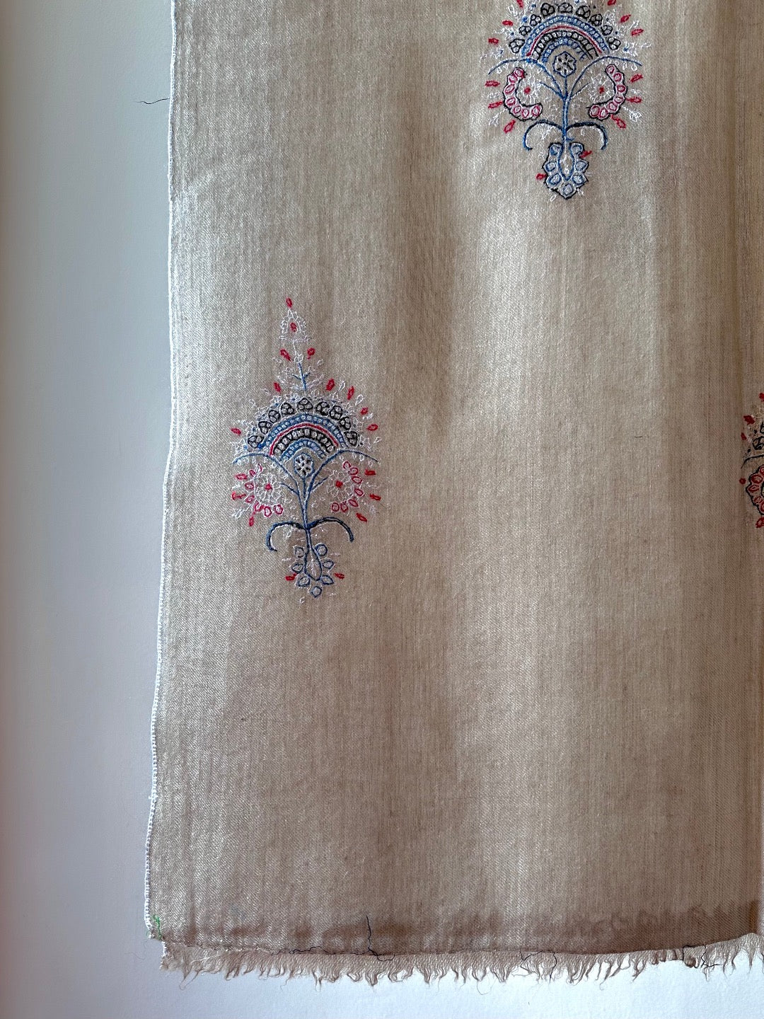 Zati Bootedar Pashmina Shawl ArtAsiaHandicrafts