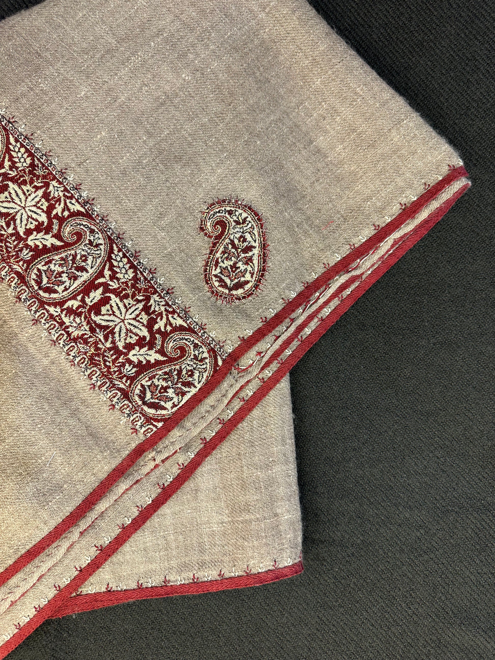 Zati Patch Pashmina Scarf ArtAsiaHandicrafts