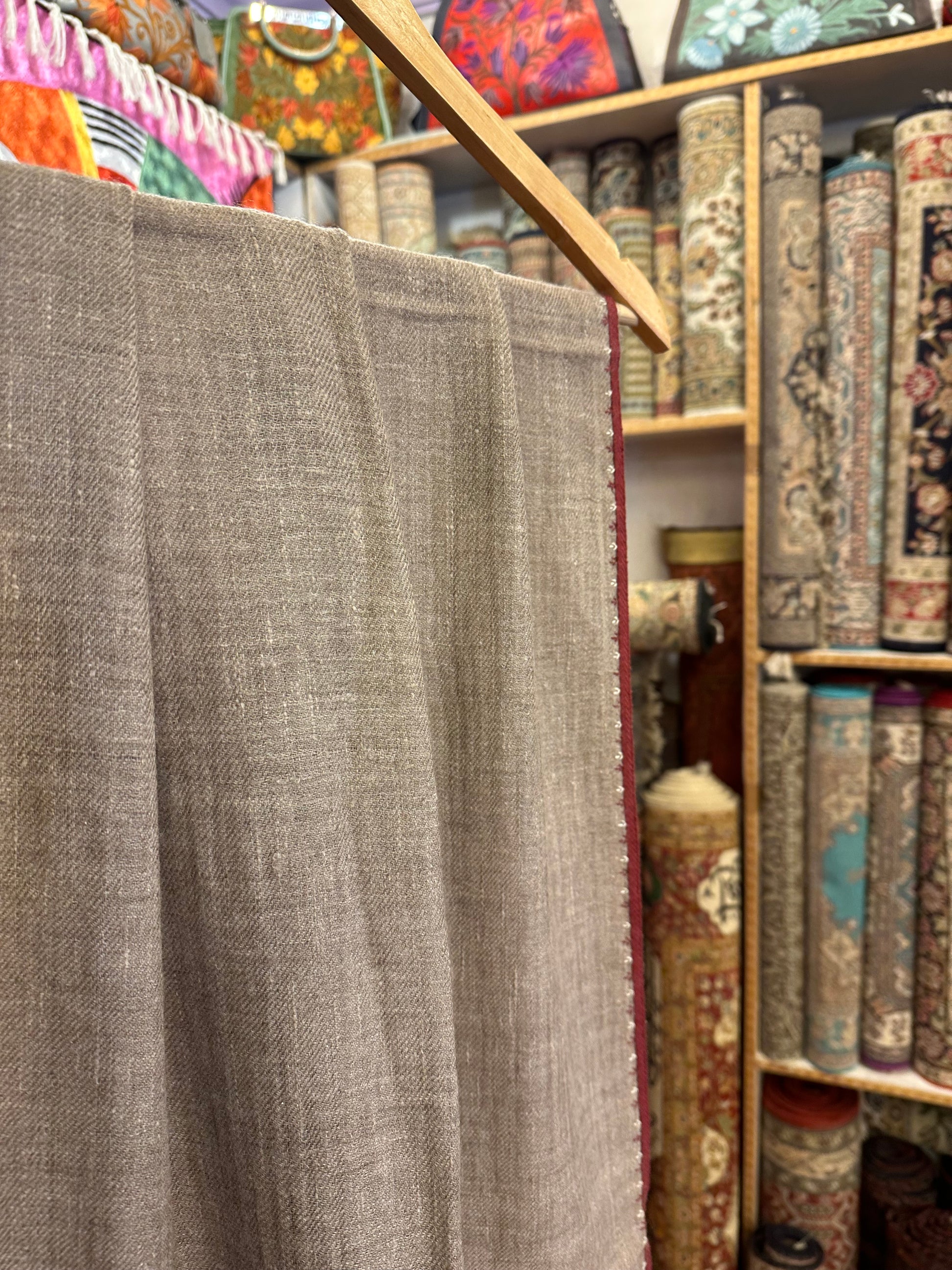 Zati Patch Pashmina Scarf ArtAsiaHandicrafts