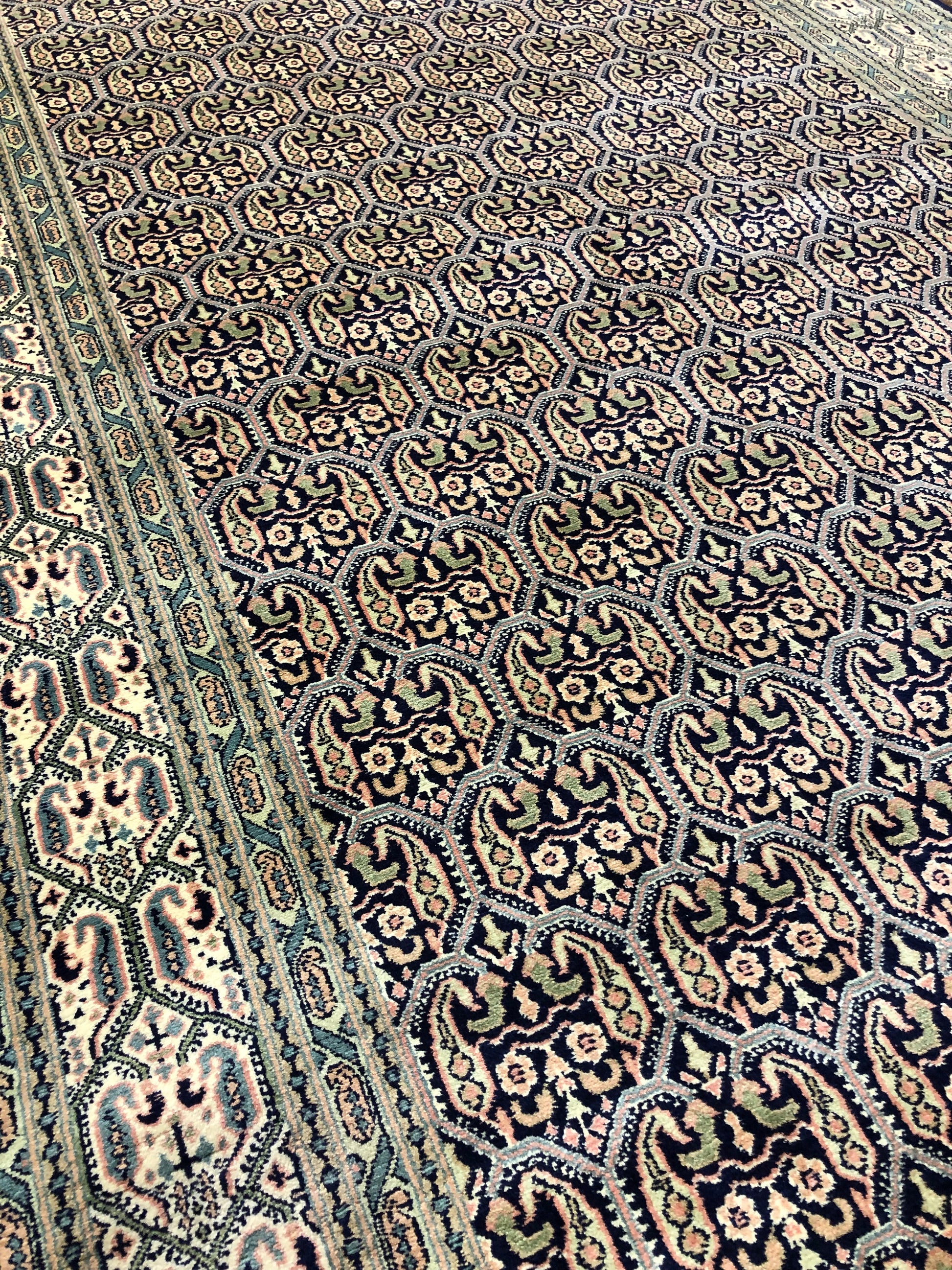 3x5 Senneh Silk Carpet ArtAsiaHandicrafts