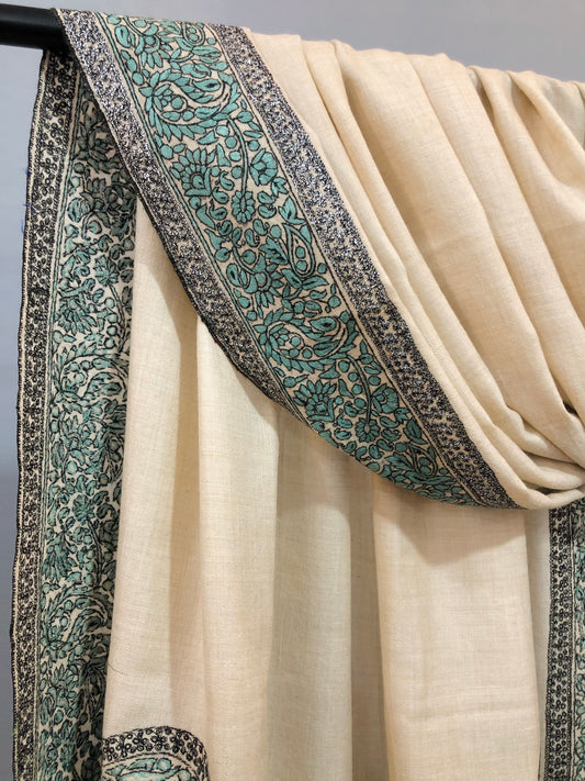 Emerald Green Pashmina Shawl ArtAsiaHandicrafts
